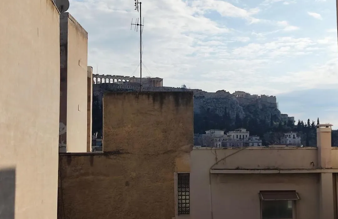 Acropolis Of Athens From Ermou Str-1